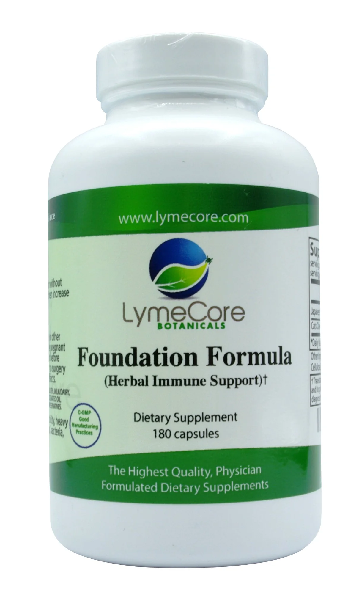 Dr. Tom recommends Foundational Formula herbal immune support by LymeCore Botanicals